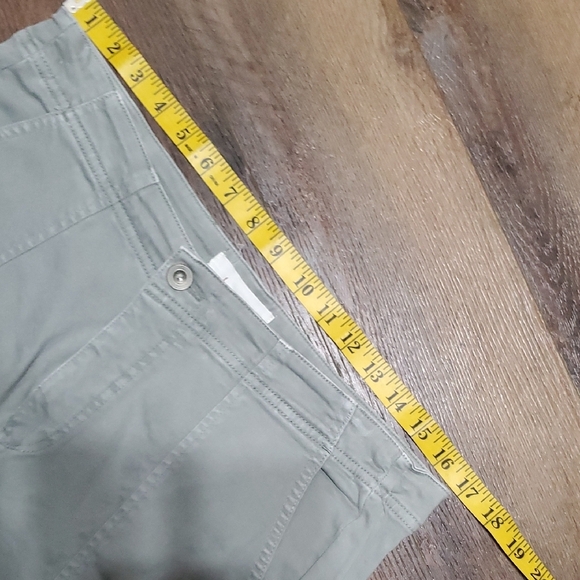 Anthropologie Gray Straight Leg Pants Modern Style - Picture 6 of 11